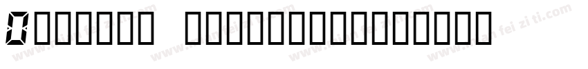 Digital print字体下载字体转换